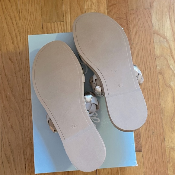 SEYCHELLES Golden Coast Puffy Sandals - Sand Multi - Women’s Size 7.5 - New - Picture 5 of 8